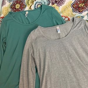 LulaRoe Lynnae Long Sleeve Shirts